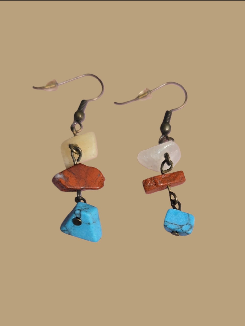VINTAGE NECKLACE & EARRING SET - Picture 3 of 4
